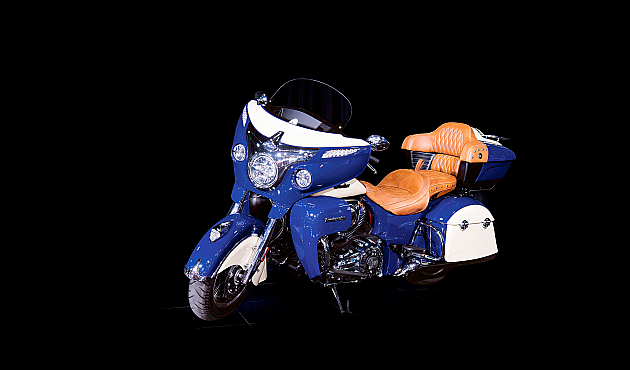 Indian Roadmaster Blue Springfield