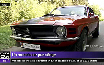 Test-drive cu 1970 Ford Mustang Mach 1, la Digi 24