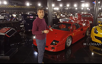 Modelul Ferrari F40 – prezentat la Digi 24
