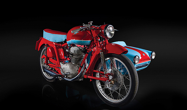 MV Agusta 175 CS “Disco Volante”  cu ataș