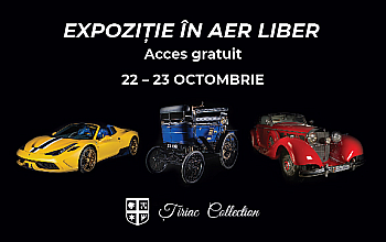 Țiriac Collection organizează, pentru al doilea an consecutiv, o expoziție auto unicat, în aer liber, cu  acces gratuit, în weekendul 22-23 octombrie 2022