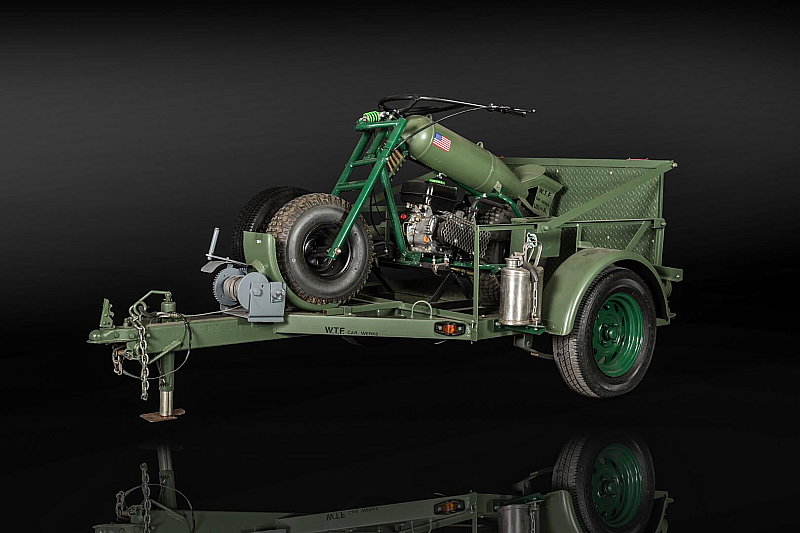 GMC Army Custom with Bike