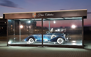 Tiriac Collection lanseaza un nou concept de expunere auto in curtea exterioara a galeriei
